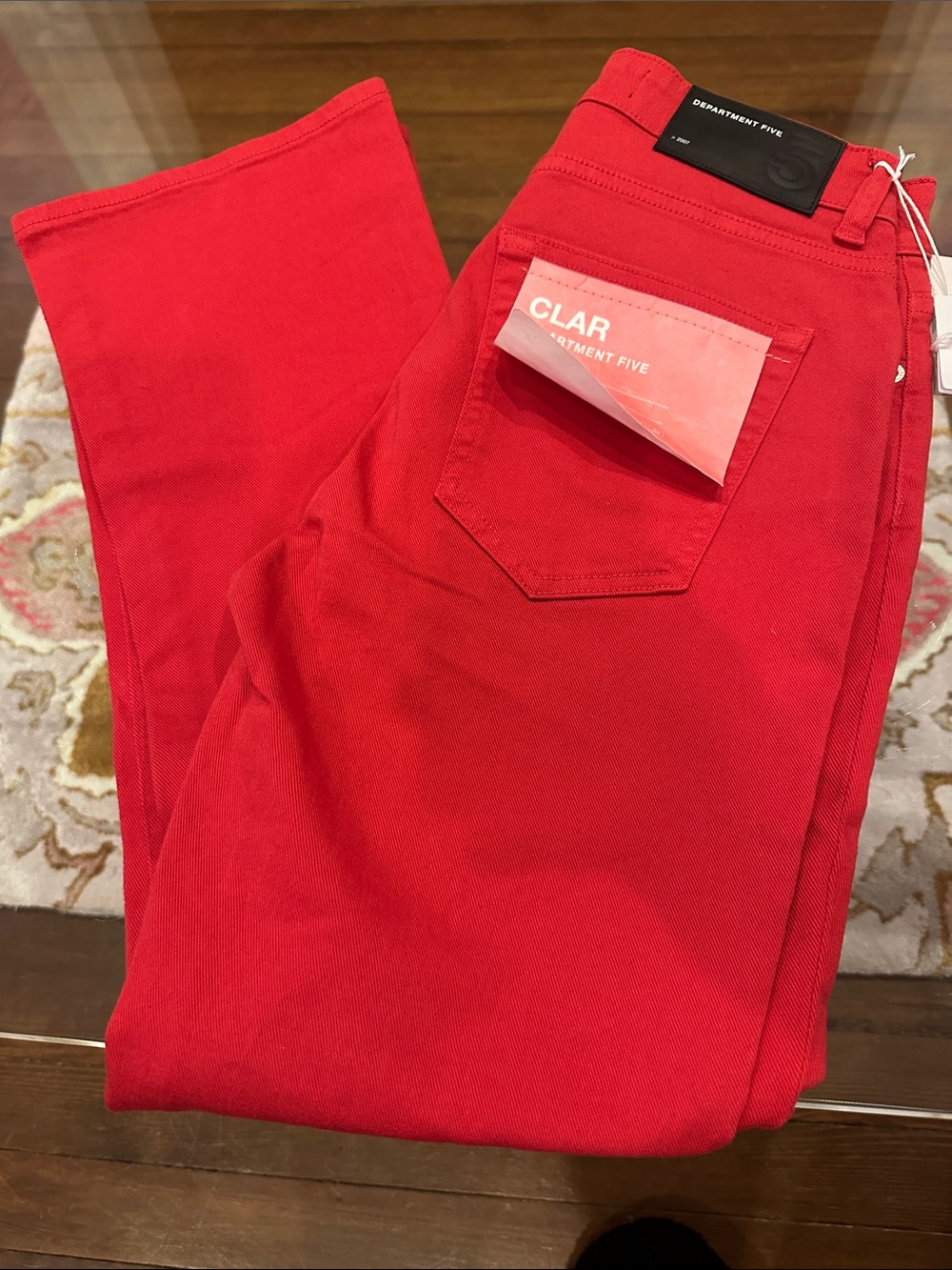 Department 5 Italian streetwear Red Women’s Boot Cut Jeans